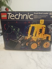 Vintage 1992 LEGO TECHNIC Construction Front End Loader 8828 (No Manual)