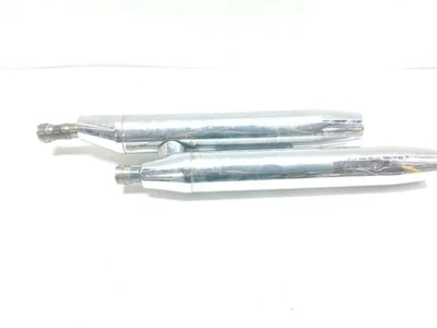 07 Yamaha XV1700 Road Star Exhaust Pipe Muffler Silencer Cans - Image 1 of 4