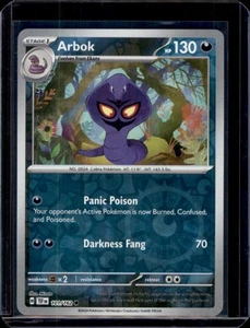 Arbok SV05: Temporal Forces Pokemon 101/162 Reverse Holo NM+ - Picture 1 of 2