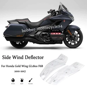 Deflector lateral parabrisas deflector de viento para Honda Goldwing GL1800 - Imagen 1 de 8