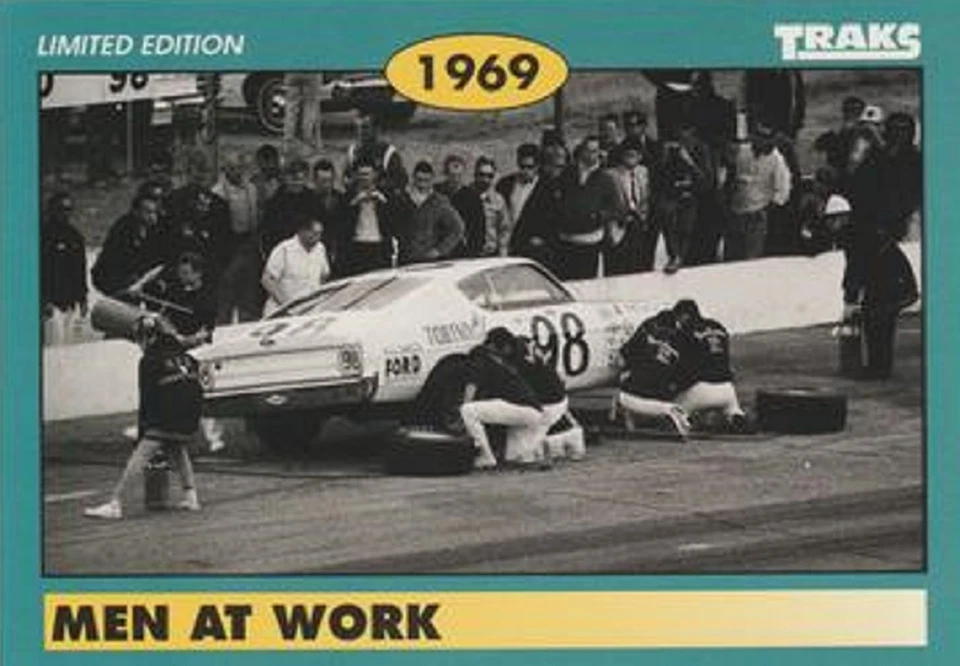 1992 Traks Benny Parsons #10 Benny Parsons HOF - Image 1 of 1