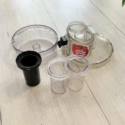 HAMILTON BEACH Type FP17 Lid Pushers Small Bowl Pieces Total Genuine Replacement - Изображение 1 из 4