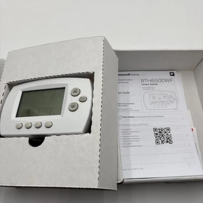 Honeywell RTH6580WF1001 Wi-Fi Programmable Smart Thermostat New, Open Box - Image 1 of 3
