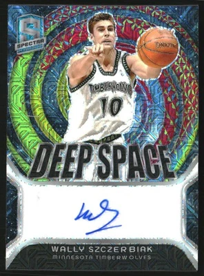 2023-24 Panini Spectra Deep Space Signatures Meta #33 Wally Szczerbiak Auto /25 - Image 1 of 2