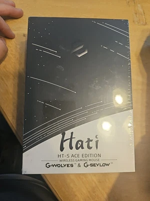 [New] G-Wolves Hati HTS ACE Wireless Gaming Mouse - PAW3370 Sensor - 50 sealed - Image 1 of 4