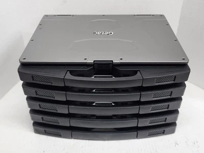 Lot of 5 Getac S410 G4 Rugged Laptop i5-1145G7 2.6GHz 32GB 512GB SSD Touch #1 - Image 1 of 4