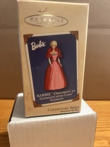 Hallmark Keepsake Ornament Barbie in Sophisticated Lady Fashion 2002 - Picture 1 of 4