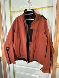 Timberland Men's Full Zip Jacket Ginger Size XXL - Picture 1 of 9