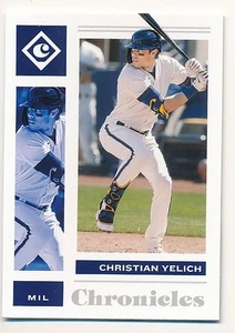 CHRISTIAN YELICH 2021 PANINI CHRONICLES #16 MILWAUKEE BASEBALL MINT - Picture 1 of 2