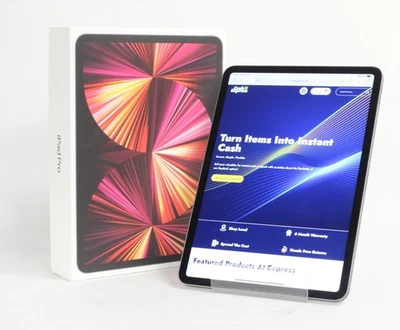 Apple iPad Pro 3rd Generation 128GB Wi-Fi Tablet - Space Grey - Boxed (C)  - Image 1 of 4