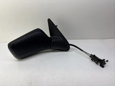 93-99 Volkswagen Jetta Golf Passenger Side Side View Lever Door Mirror RH Black - Image 1 of 4