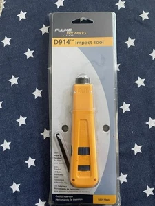 FLUKE NETWORKS D914 Series Impact Punch Down Tool 10051000 - NEW FACTORY SEALED - Afbeelding 1 van 2