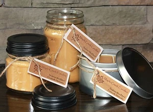 Maple Creek Candles ~ PEANUT BUTTER CRUNCH Vanilla & Peanut Butter ~ Pick a Size - Picture 1 of 1