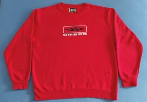 Umbro Sweatshirt Pullover Logo | Anfang 2000er (Vintage) | rot | Herren | XL - Bild 1 von 7