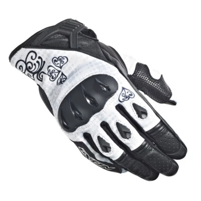 Ixon Rs Tatoo VX HP Ce Aprobado Mujer Moto SPORTS Guantes - Imagen 1 de 2