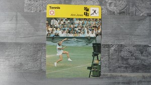 CARTE EDITIONS RENCONTRE 1979 TENNIS ANN JONES