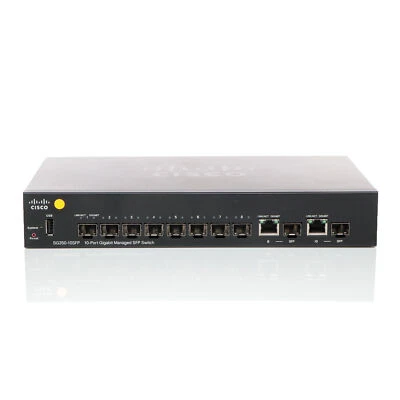 Cisco SG350-10SFP-K9-US Switch II price incl VAT 3 yr warranty* B2B - Bild 1 von 4