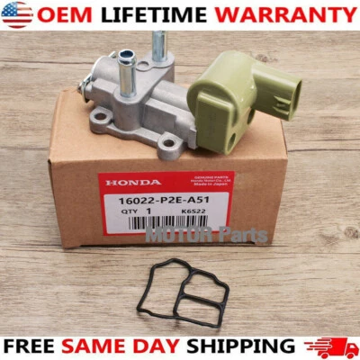 OEM Denso Idle Air Control Valve 16022-P2E-A51 Fits 1996-2000 CIVIC Acura 1.6L - Image 1 of 4