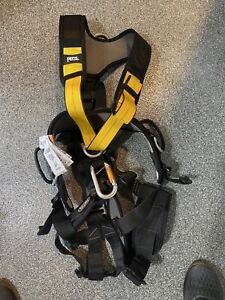 Petzl Astro Bod Fast Ultra Comfortable Rope Access Harness - Black/Yellow, Size