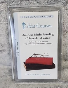 Great Courses - AMERICAN IDEALS: Republic of Virtue CD & Guide Book - Picture 1 of 1