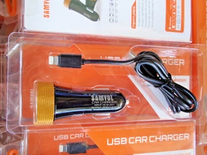 3 in 1 Car USB charger for Android and iphones and car Navigator-(Output 5.1A) - Picture 1 of 7