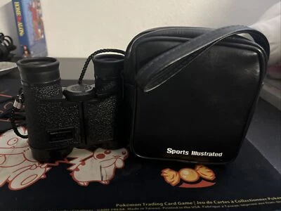 SPORTS ILLUSTRATED 4 × 30 TELE-POWER LENS BINOCULERS Vintage 1980 Mail Away - Image 1 of 3