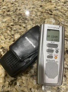 Olympus Digital Voice Recorder With Black Case DS-3000 - Tested and Working - Picture 1 of 5