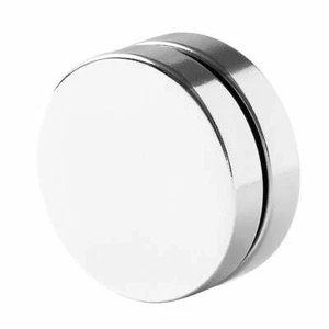 1.25 x 1/4 Inch Heavy-Duty Neodymium Rare Earth Large Disc Magnets N52 (2 Pack) - Picture 1 of 2