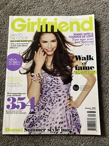 GIRLFRIEND MAGAZINE - JANUARY 2012 - NINA DOBREV - Picture 1 of 2