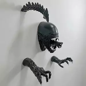 Figurine Alien Xenomorph Halloween Modèle Facehugger Décoration Murale Cadeau - Imagen 1 de 6