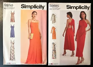 Simplicity S9745 &/or S9885 (Sizes: 8-16) Misses' Dresses **NEW** - Picture 1 of 13