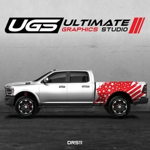 Dodge Ram US Flagge einfarbig - Bild 1 von 6