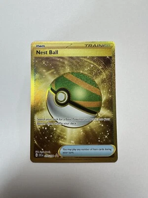Pokémon Card - Nest Ball 255/198 - Full Art Hyper - Scarlet and Violet Base Set - Image 1 of 4