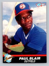 1989 T&M Senior League     #8 Paul Blair  Gold Coast Suns  Baseball Card