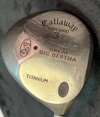 Callaway Big Bertha War Bird S2H2 Titanium Fairway 3 UltraLite Reg Flex Shaft RH - Image 1 of 4