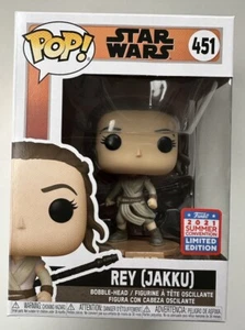 Funko Pop! Star Wars Rey Jakku 451 Summer Convention 2021 LE mit Protector - Bild 1 von 7