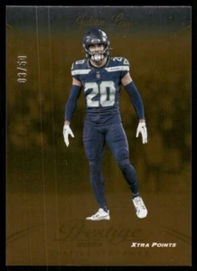 K570 JULIAN LOVE 2024 PANINI PRESTIGE XTRA POINTS GOLD 3/50 SEAHAWKS #272 - Picture 1 of 2