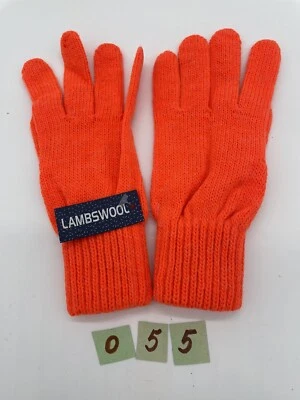 Guantes de lana de invierno (angora, cachemir, lana natural). Made in Italy Foto 1 de 3