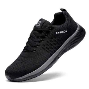 Hombres Correr Caminar Tejidos Zapatos Moda Informales Tenis Transpirables Deporte Atlético - Imagen 1 de 9