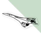 'Concorde' Clear Decal Stickers (DC018472)