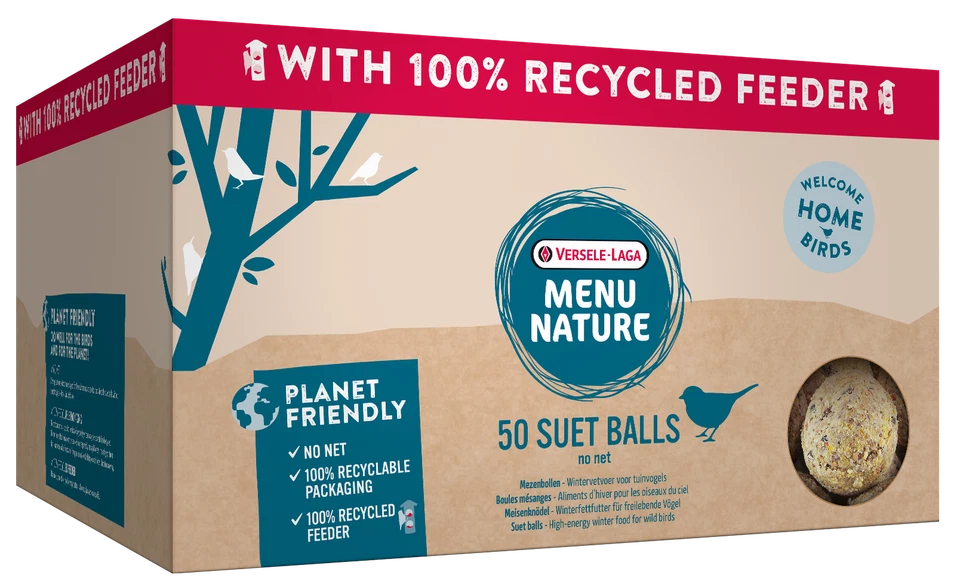 Versele Meisenknödel ohne Netz mit Futterstation - Versele Nature 50 x 90g - Bild 1 von 1