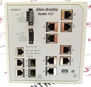 Allen-Bradley 1783-MS10T Stratix 8000 10-Port Managed Ethernet Switch - Picture 1 of 7