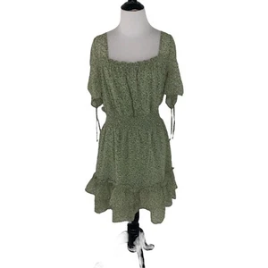 Liberty Love Women's Mini Dress Size Junior XL Fit & Flare Boho Floral Print NWT - Picture 1 of 12