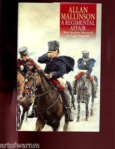 br - A REGIMENTAL AFFAIR. Allan Mallinson, Signed ED. 1st UK HB w/dj - Picture 1 of 2