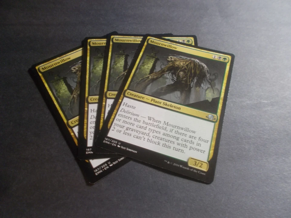 Mournwillow x4 Eldritch Moon Multi-Color Uncommon Creature NM - Image 1 of 1
