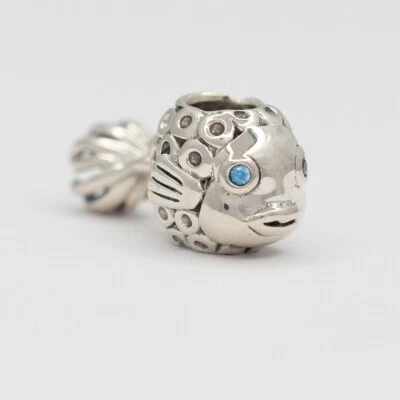 NEW! AUTHENTIC PANDORA Splish-Splash, Dangle Charm 791108TPP - Image 1 of 4