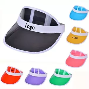 Transparent Anti-UV Sunshade Hat Bicycle Sun Hat Summer Baseball Hat Visor Caps - Picture 1 of 22