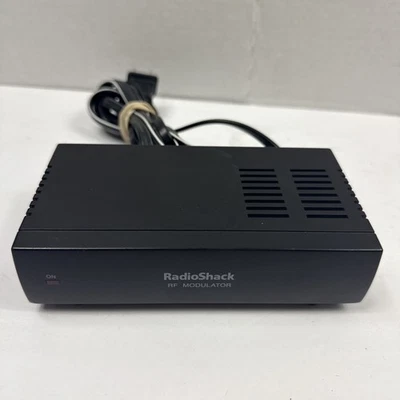 RadioShack RF Modulator 15-1244 Audio Video Converter AV to Coax TV Adapter - Image 1 of 4