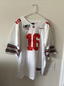 Camiseta deportiva para hombre Nike Ohio State Buckeyes JT Barrett IV #16 2015 CFB talla XXL - Imagen 1 de 7