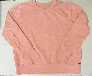 Nine West Active Women’s Coral 1X Long Sleeve Sweatshirt - Picture 1 of 9